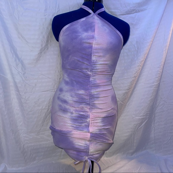 💜🎀PRINCESS POLLY AVERY MINI DRESS TIE DYE PURPLE🎀💜 - Picture 8 of 11